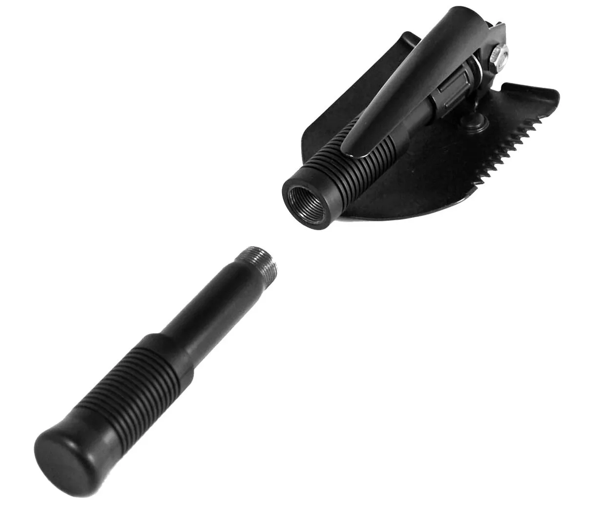 16-1/8" 3-in-1 Mini Folding Shovel With Pick, Saw & Carrying Case