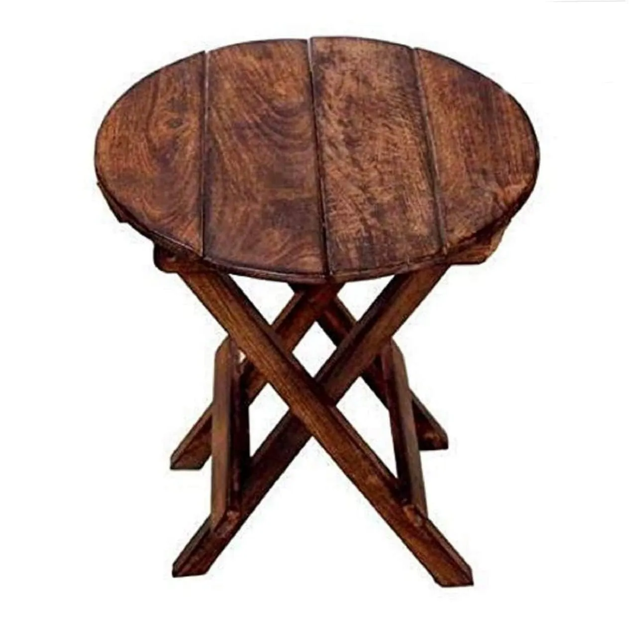 A DREAMS FURNITURES Wooden Antique Folding Side Table Living & Office Gifts Care Wooden Coffee Table Side Table