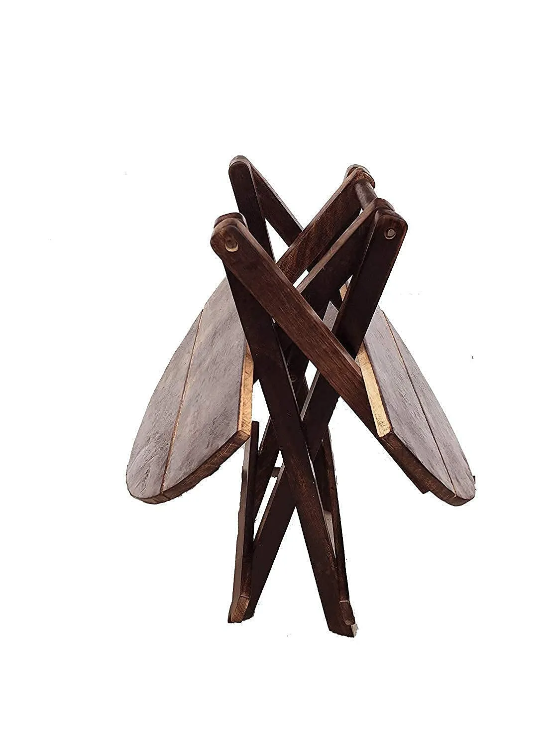 A DREAMS FURNITURES Wooden Antique Folding Side Table Living & Office Gifts Care Wooden Coffee Table Side Table