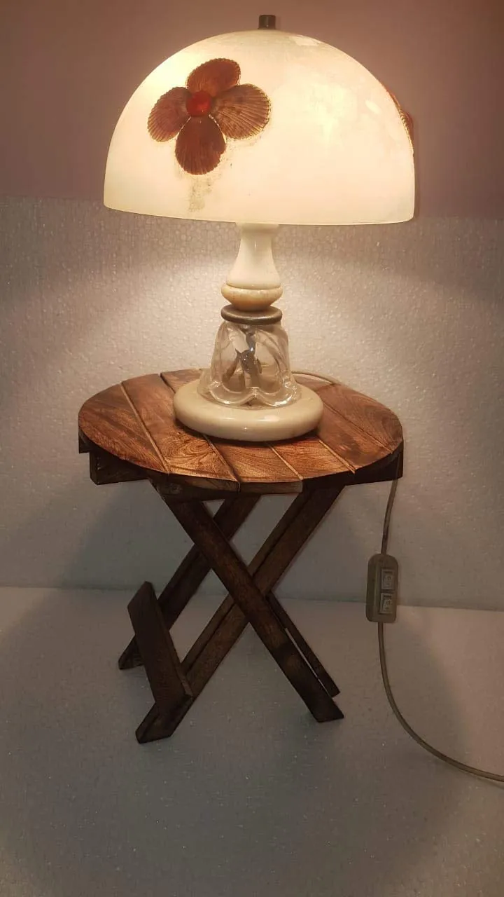 A DREAMS FURNITURES Wooden Antique Folding Side Table Living & Office Gifts Care Wooden Coffee Table Side Table