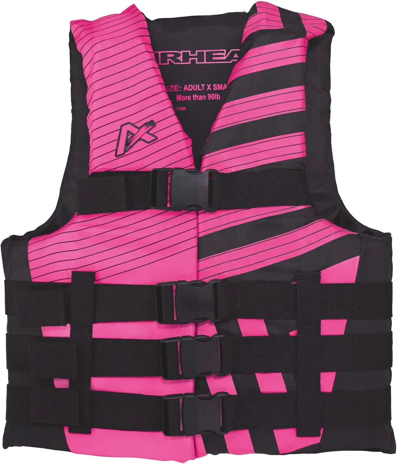 Airhead Trend Life Jacket, Coast Guard Approved, Men's, Women's and Youth Sizes