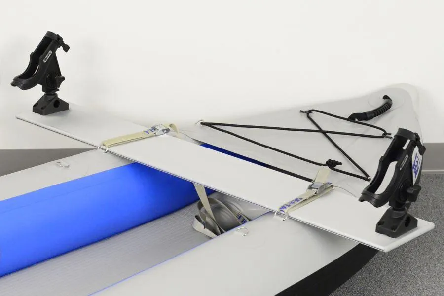 Aluminum Bench with rodholders
