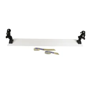 Aluminum Bench with rodholders