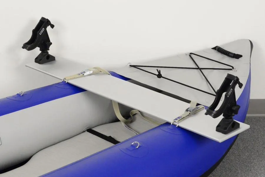Aluminum Bench with rodholders