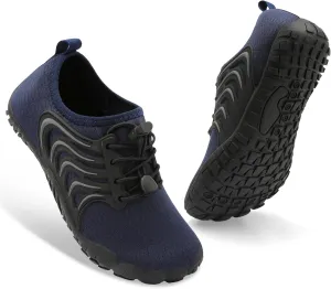 BARERUN Kids Water Shoes Boys Girls Barefoot Aqua Socks Quick Dry Breathable Sports Aqua Athletic Sneakers Wide Toe Adjustable Lightweight Beach Swim Pool Shoes