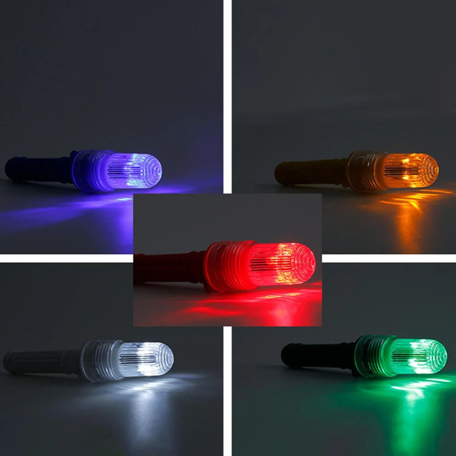 Boat Flares, Coast Guard Approved Marine Boat Flares Kit,Intelligent Light Control, Waterproof Emergency Signals for Fishing Nets, Buoys, Boats & Maritime Safety (Red-2pc)