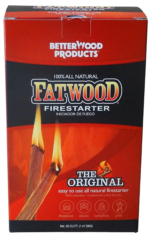 Fatwood 9983 Fire Starter, 1.5 lb Starter Weight :BX: QUANTITY: 1