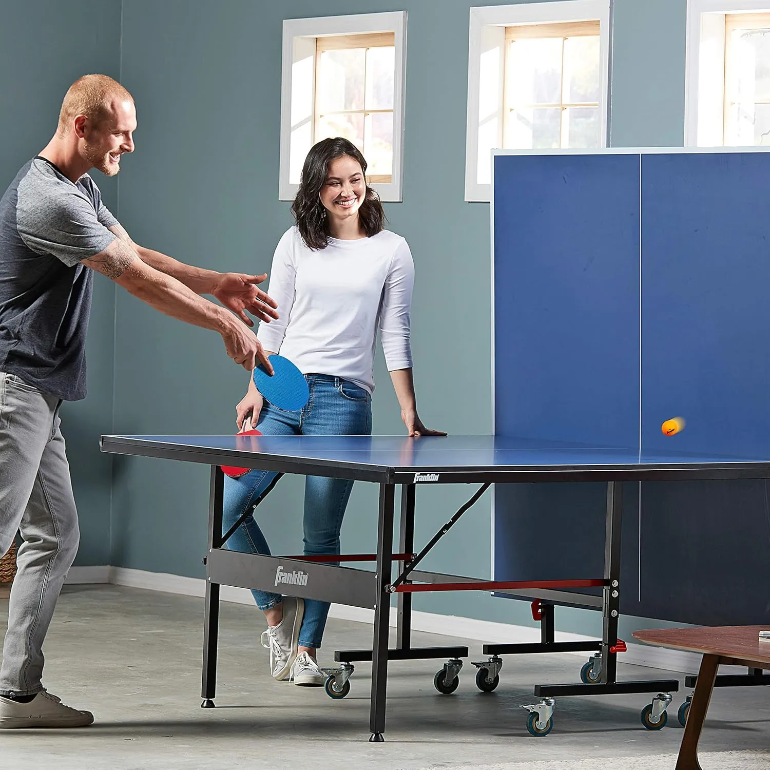 Franklin Sports Ping Pong Paddle Set with Balls - 2 Player & 4 Player Table Tennis Paddle Kit - Full Ping Pong Starter Kit