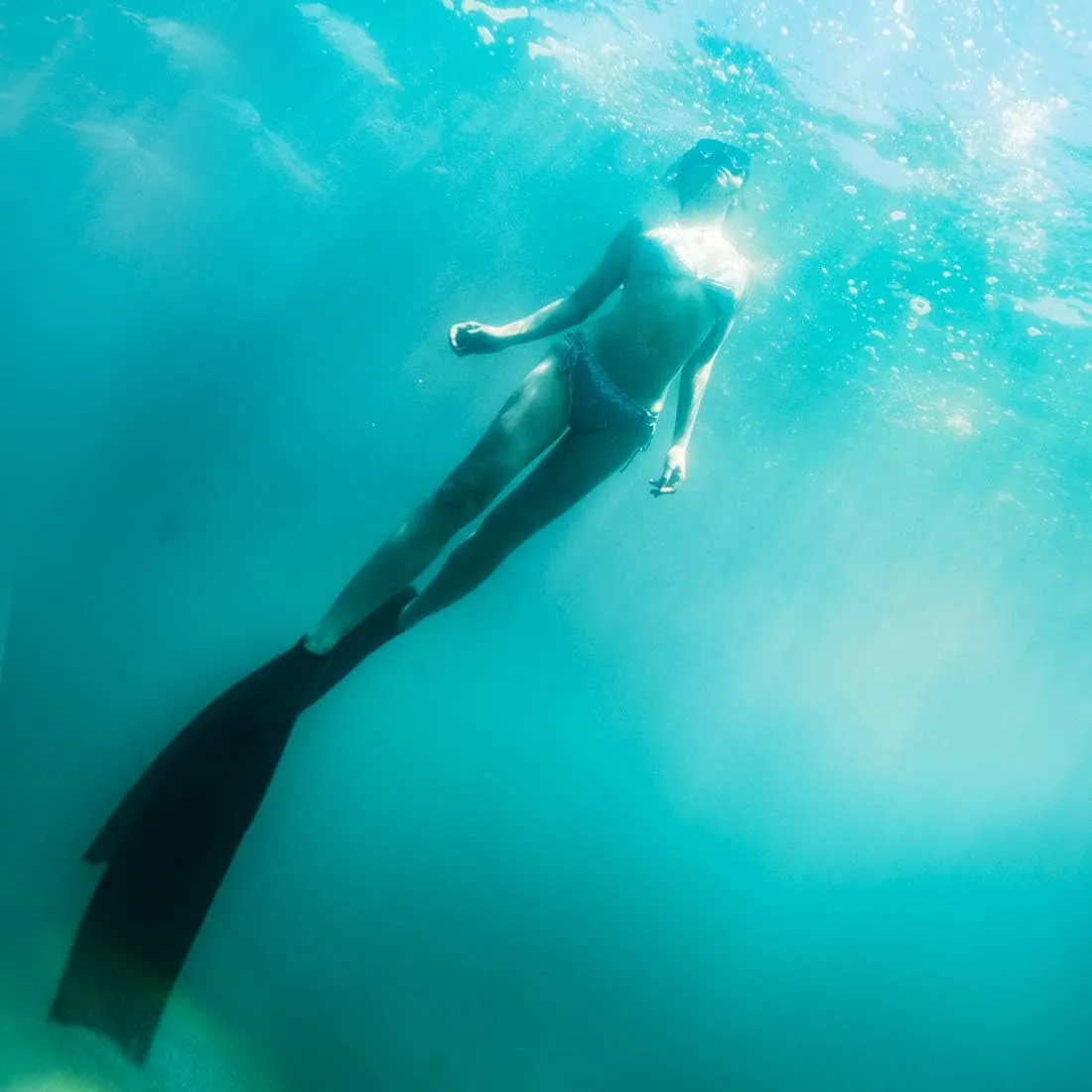 Full Pocket Long Blade Diving Fins for Freediving and Spearfishing Free Dive Fins, Designed and Made in Hong Kong
