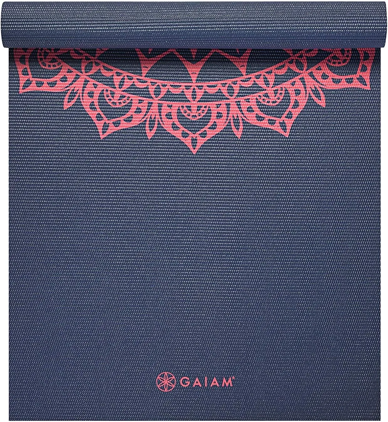 Gaiam Print Yoga Mat, Non Slip Exercise & Fitness Mat for All Types of Yoga, Pilates & Floor Exercises