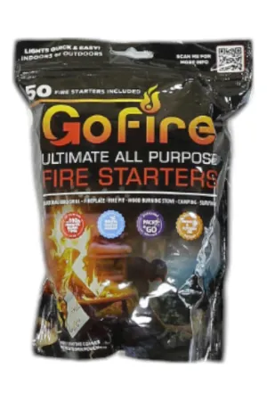 GoFIre 50ct Fire Starters