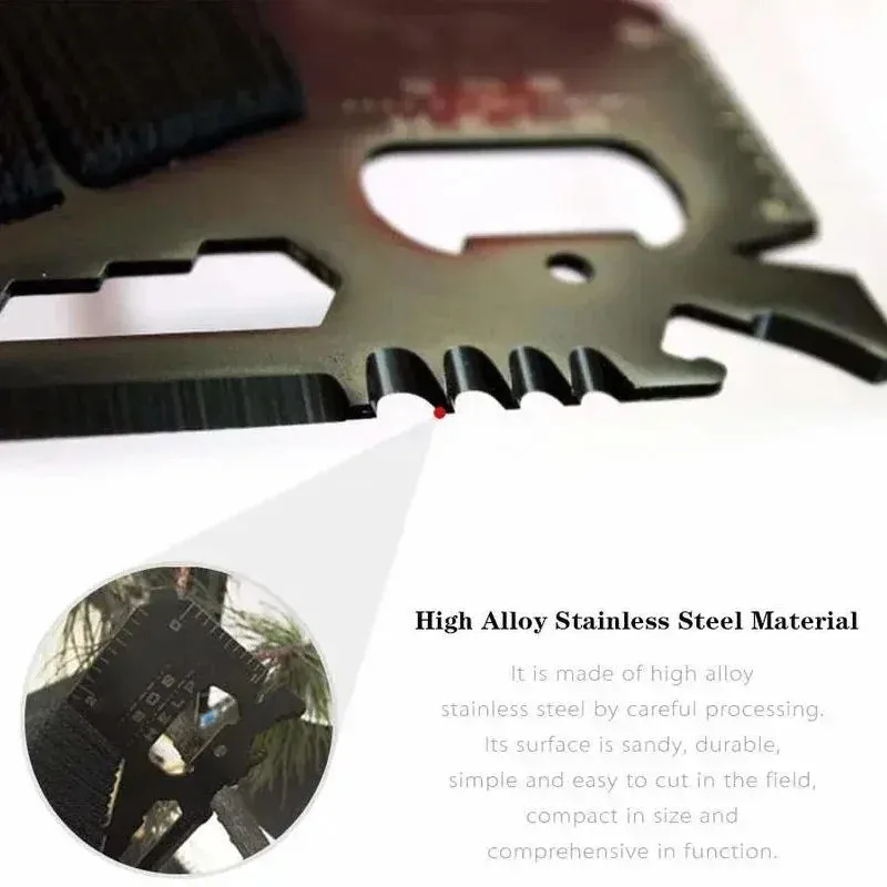 LCPWZY Multi-Purpose Survival Tool Card