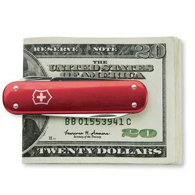 Money Clip Red Alox