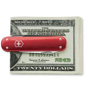 Money Clip Red Alox