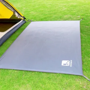 Outdoor Tent Mats Thickened Oxford Cloth Waterproof Picnic Mat, Size: 240x210cm(Grey)