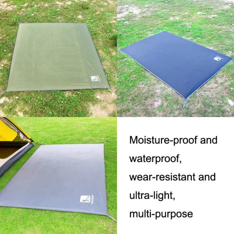 Outdoor Tent Mats Thickened Oxford Cloth Waterproof Picnic Mat, Size: 90x210cm(Grey)