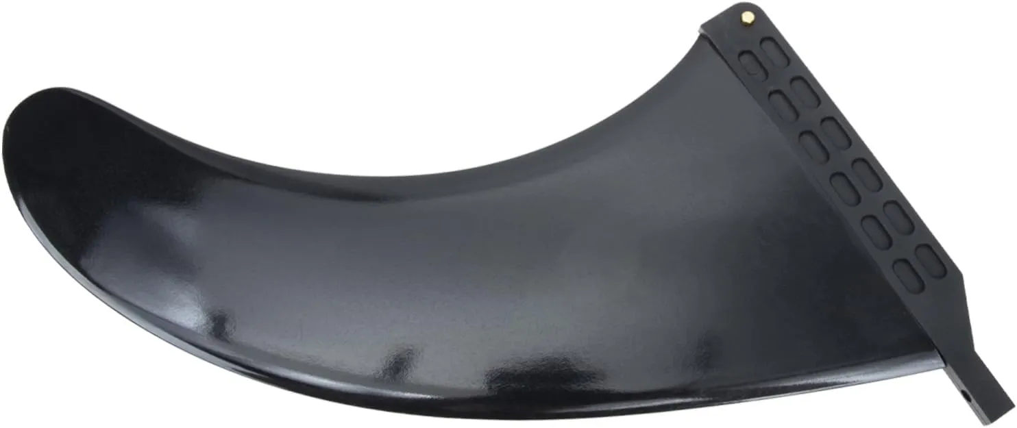 Professional Surfboard Fin Set Paddleboard Fins Clip for Inflatable Boards 9 Inches Black Replacement Fins