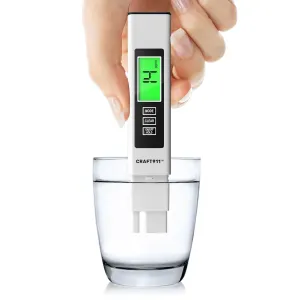 Professional Water Tester for Drinking Water - Accurate TDS Meter Digital Water Tester (0-9999 ppm) - 1 Sec Instant Read
