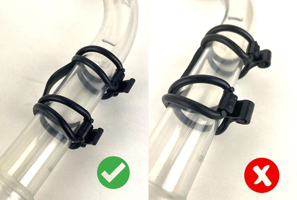 Promate Universal Quick-Release Snorkel Mask Strap Keeper - AC003S