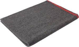Rothco Wool Rescue Survival Blanket  Warm Emergency Outdoor, Camping Sleep Throw (Grey, 66" x 90")
