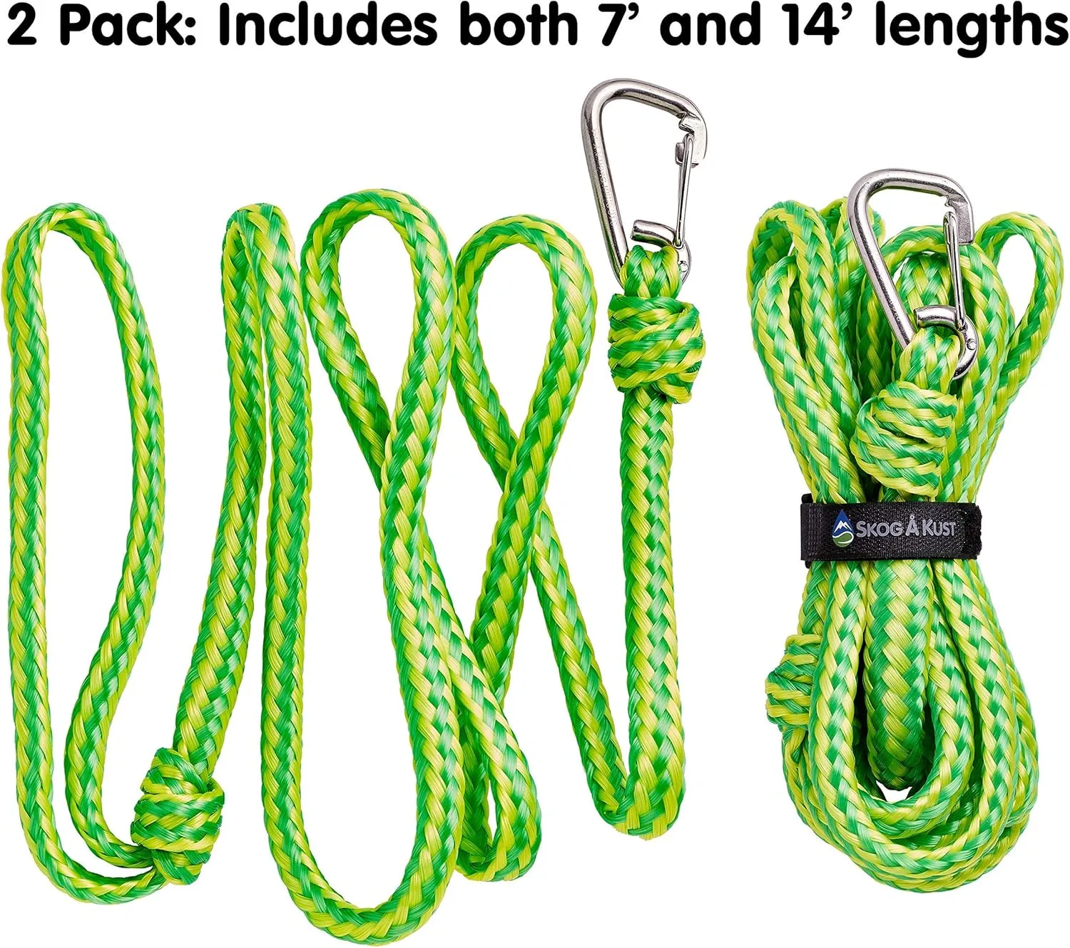 Skog  Kust Premium Dock Lines for PWC, Kayaks & Boats