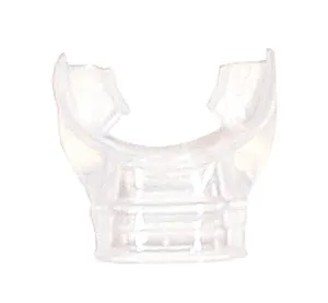 Soft Clear Comfort Silicone Mouth Piece for Scuba Regulator or Snorkel
