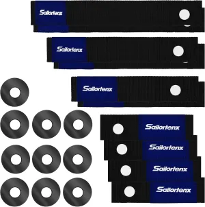 Soft Loops Jet Ski Accessories,Boat Ropes for Docking with Loop,Quick & Secure Anchor Points for Jet ski Anchor,Boat Accessories for Your WaveRunner,Jet Ski,Seadoo &&Other PWC(Mix,10PK)