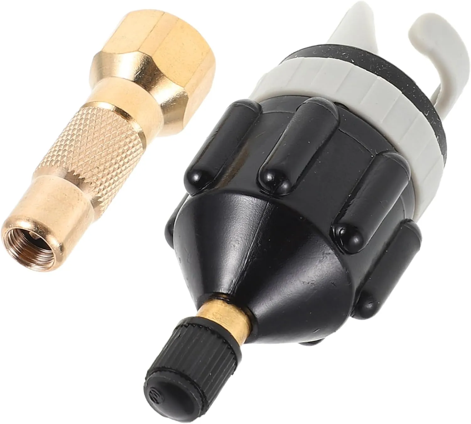 Sosoport 1 Set Air Pump Adapter for Inflatables Universal Valve Converter Nozzle for Car Inflators Air Mattress Kayak Boat Stand Up Paddle Board and Pool Toys