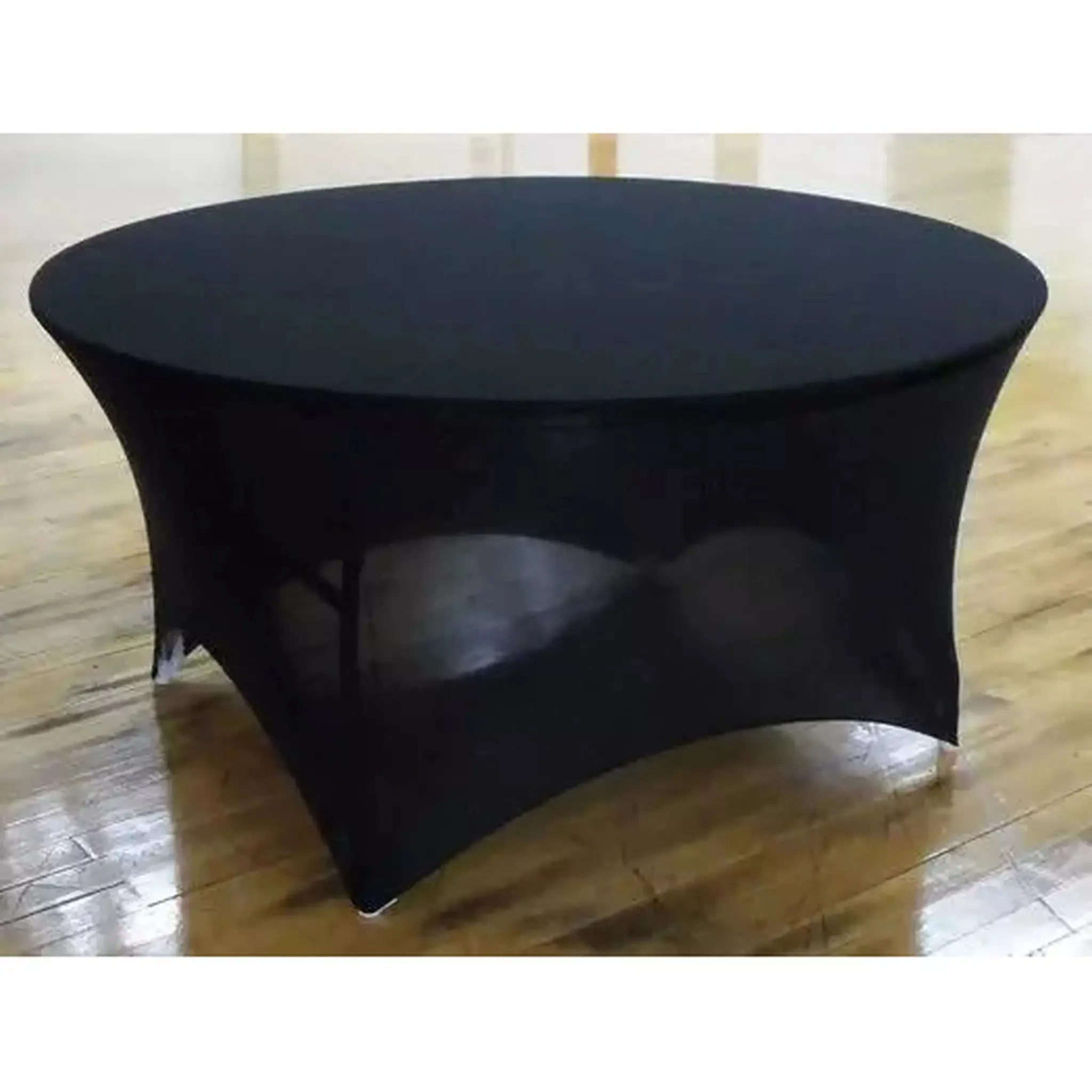 Spandex Fitted Stretch Table Cover for 60'' Round Folding Table
