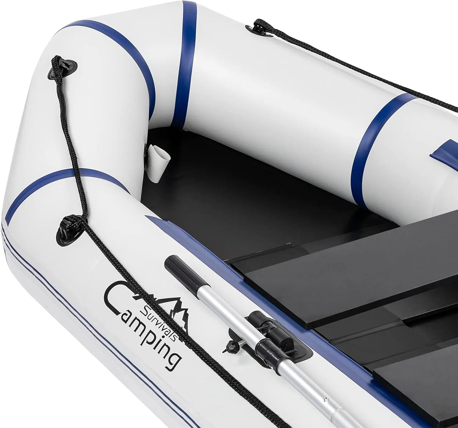VERYKE 10FT Inflatable Boat,Inflatable Raft Sport Tender Dinghy,Rescue Diving Boat,350 lbs Weight Capacity