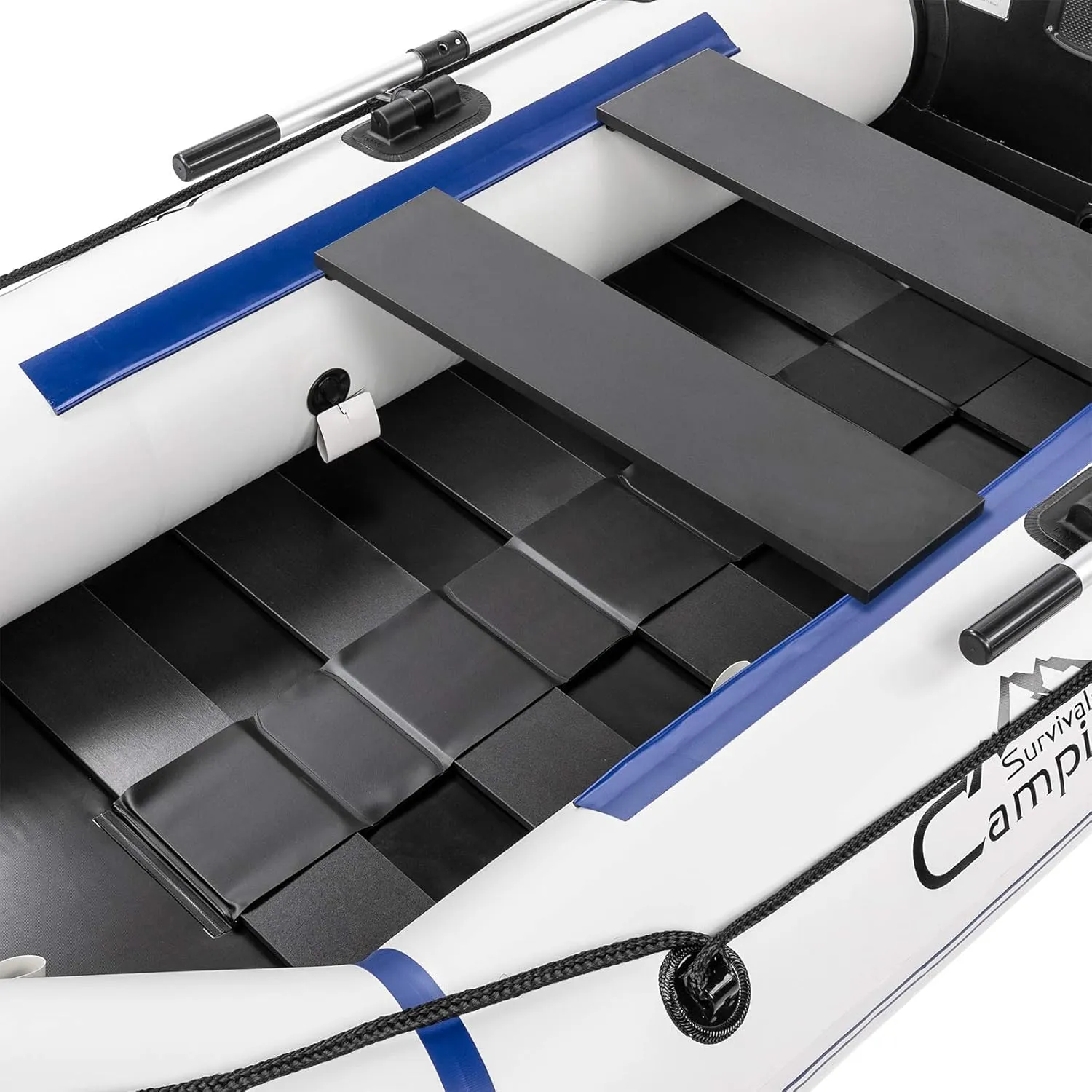 VERYKE 10FT Inflatable Boat,Inflatable Raft Sport Tender Dinghy,Rescue Diving Boat,350 lbs Weight Capacity