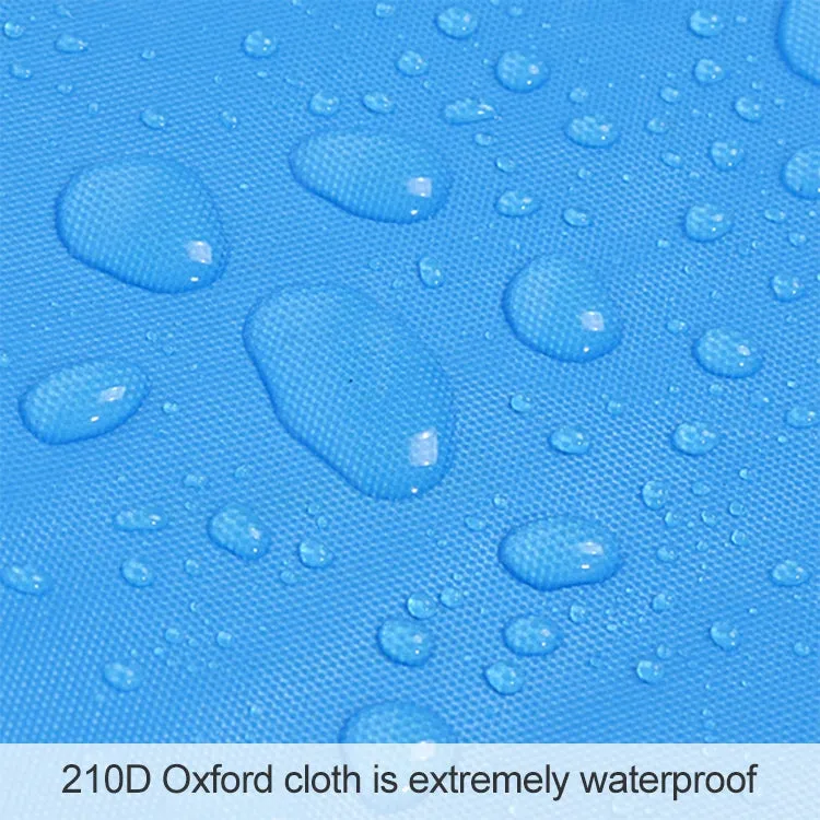 Waterproof Oxford Cloth 420D Oxford Material Camping Picnic Beach Tent Roof Tarp (Size: 215x215cm)(Grey)