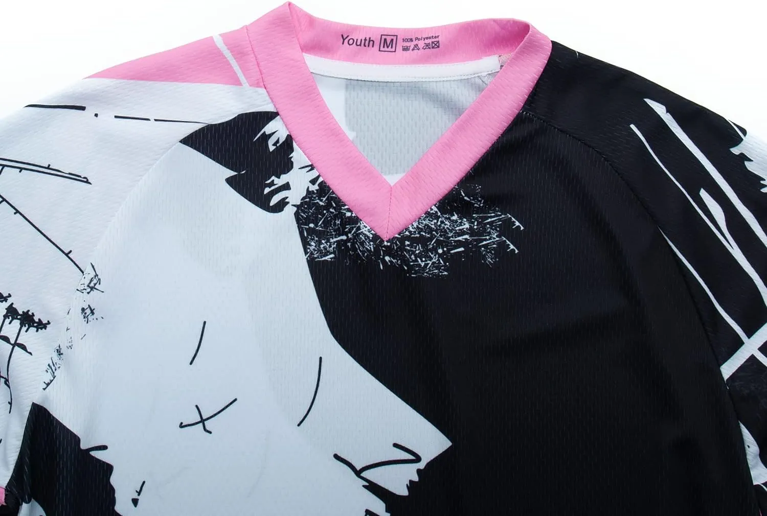 Weimostar Dirt Bike Jersey Youth Long Sleeve Off-Road Motocross Downhill Cycling t Shirt MTB Bicycle Biking Top for Boy Girl