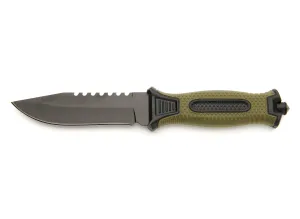Whitby Outdoor Survival/Camping Sheath Knife with Sawtooth Blade (4.5")