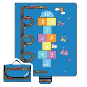 Y003 Outdoor Portable Oxford Cloth Picnic Mat Waterproof Moisture-proof Picnic Cloth(1.5x2m)