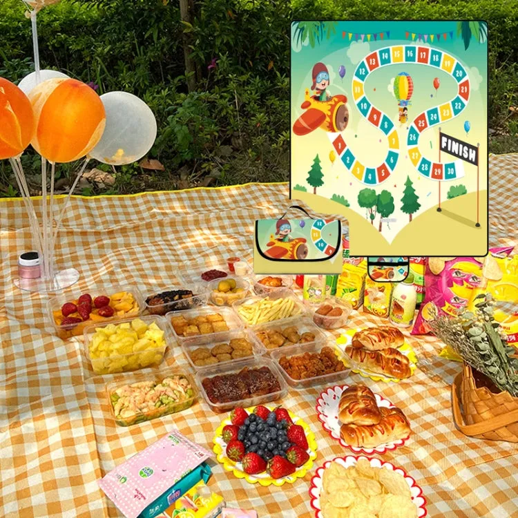 Y018 Moisture-proof Outdoor Grass Mat Thickened Waterproof Picnic Mat(2x2m)