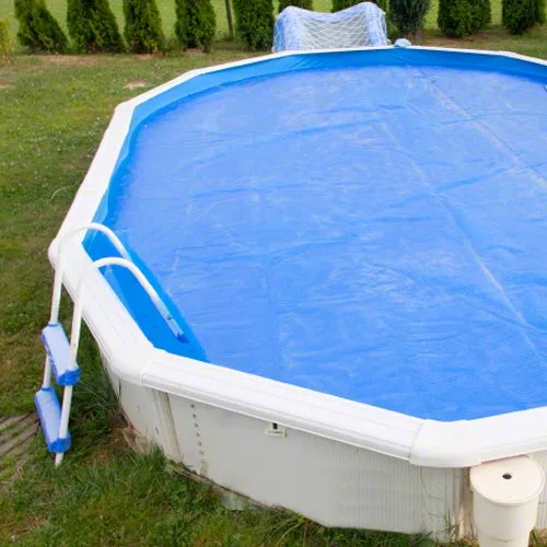 Yard Guard Blue Solar Blanket 24' Round - 14 Mil